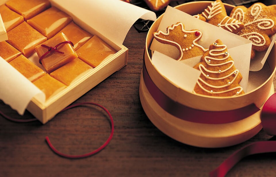 Gingerbread butter cookies