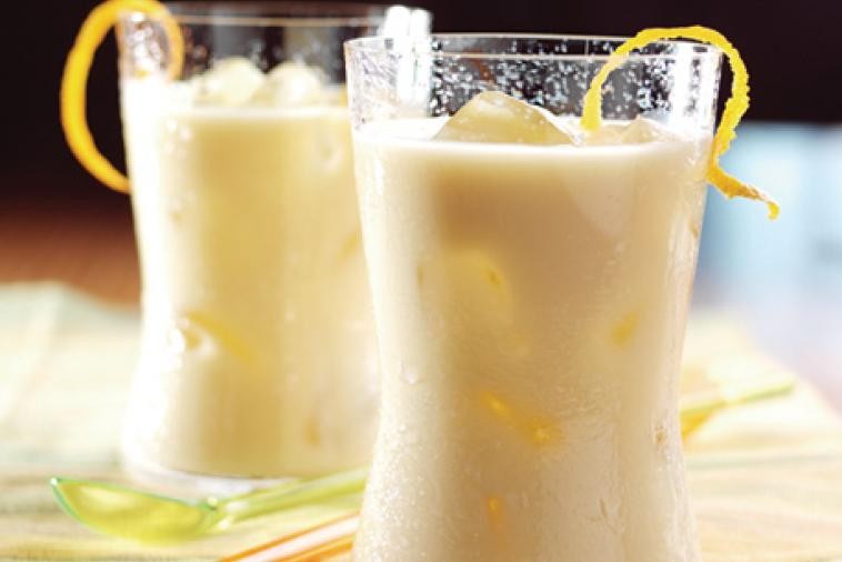 Iced Orange Green Tea Latte