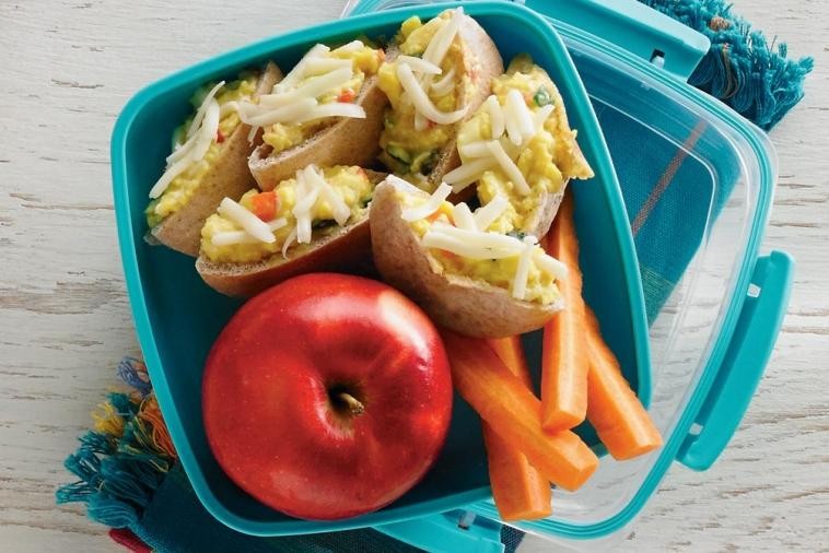Mini egg salad pita pockets recipe