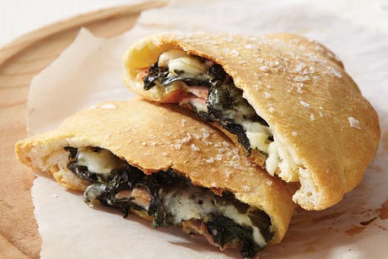 spinach-and-havarti-stuffed-pizza