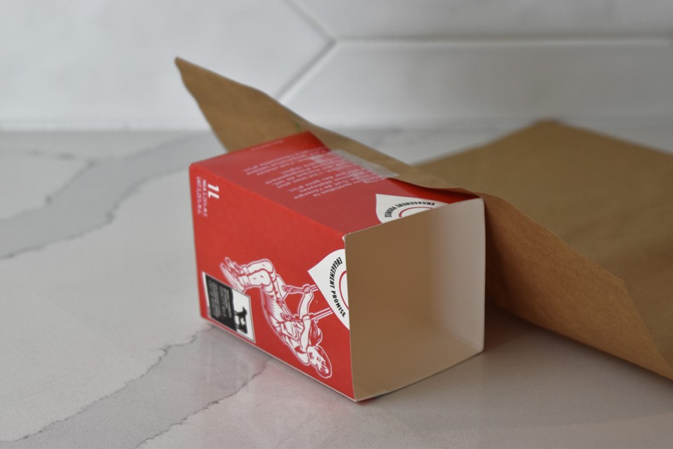 Step 2 milk carton gift boxes