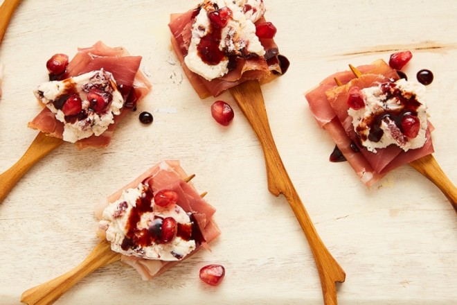 cream cheese prosciutto cocktail bites