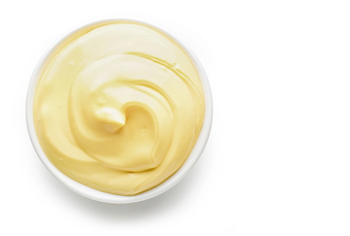 Butter in bowl