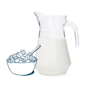 skimmed milk image