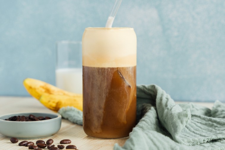 Banana Cream Iced Coffee