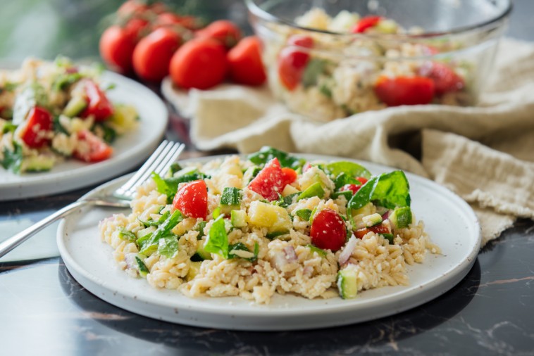 Ricotta and Lemon Orzo Salad