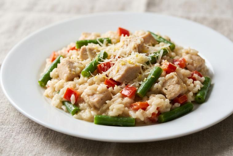 italian chicken and risotto