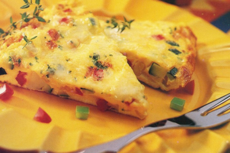 all in one potato frittata