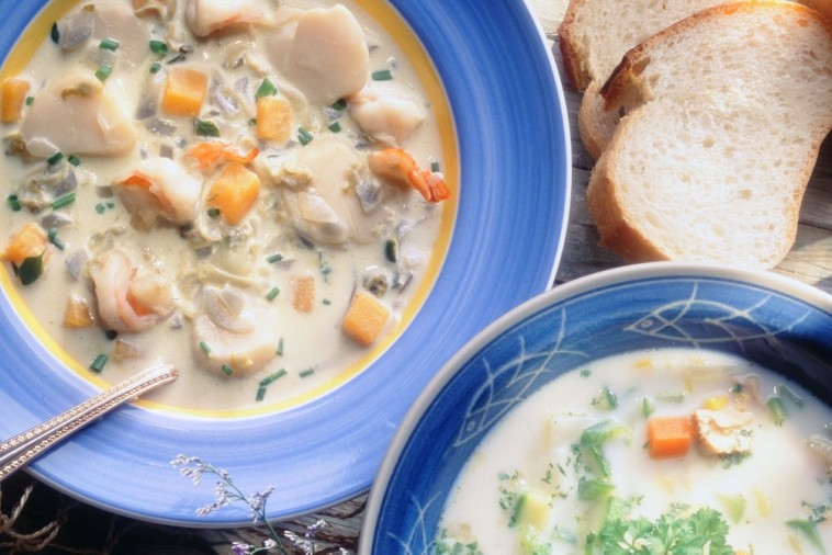 australian sweet seafood soup