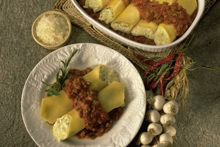 baked manicotti