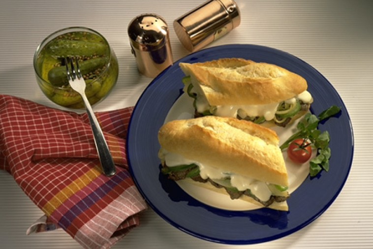 canadian swiss cheese and roast beef sandwiches