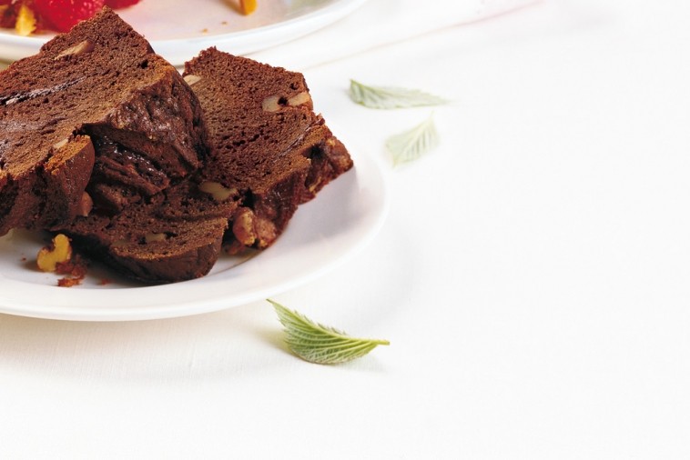 chocolate cinnamon walnut coffeecake
