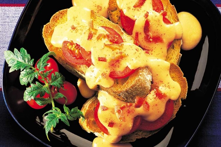 classic canadian cheddar rarebit