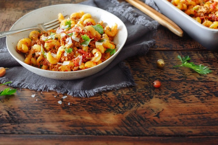 cozy cavatappi pasta