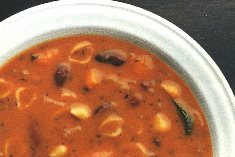 creamy minestrone soup