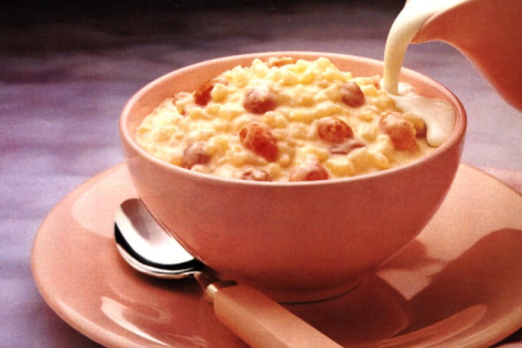 creamy rice pudding