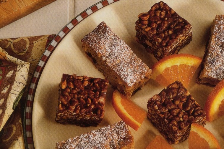 crispy chocolate peanut squares