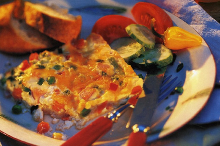 crustless country quiche