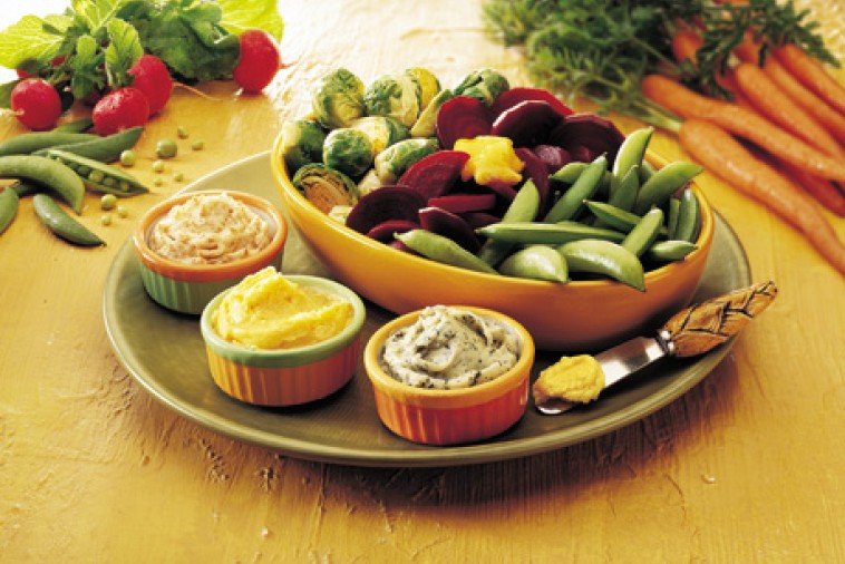 delicate herb butters