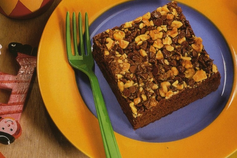 double chocolate fudgey brownies