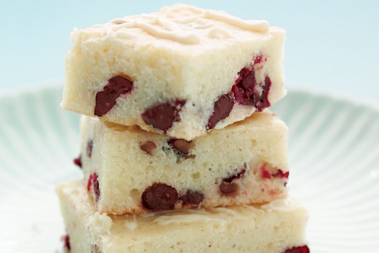 fabulous white chocolate blondies