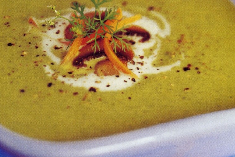 garden vegetable veloute