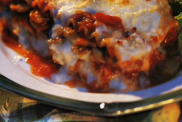 home style mushroom lasagna