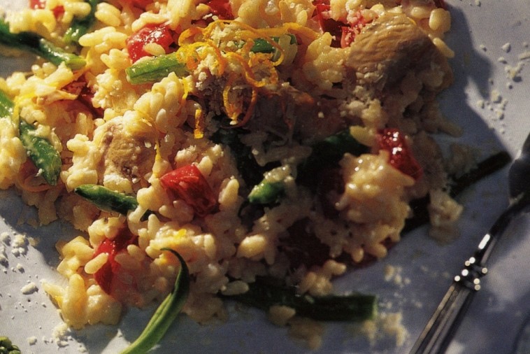 italian chicken and risotto