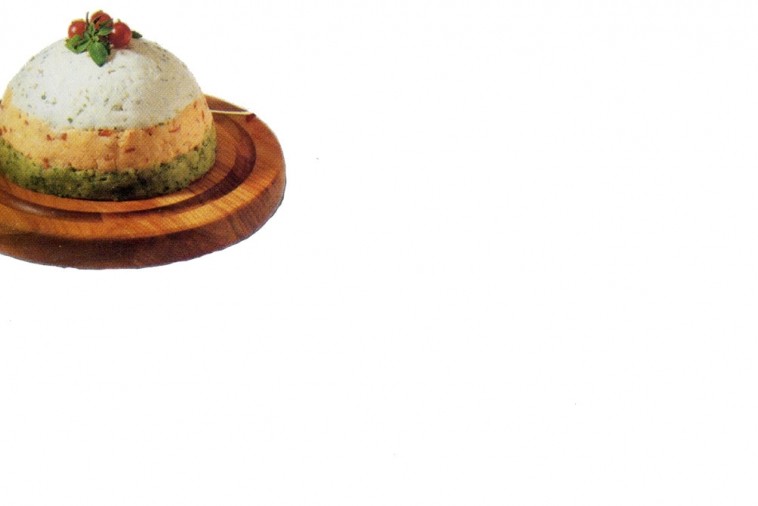 layered cheese pate