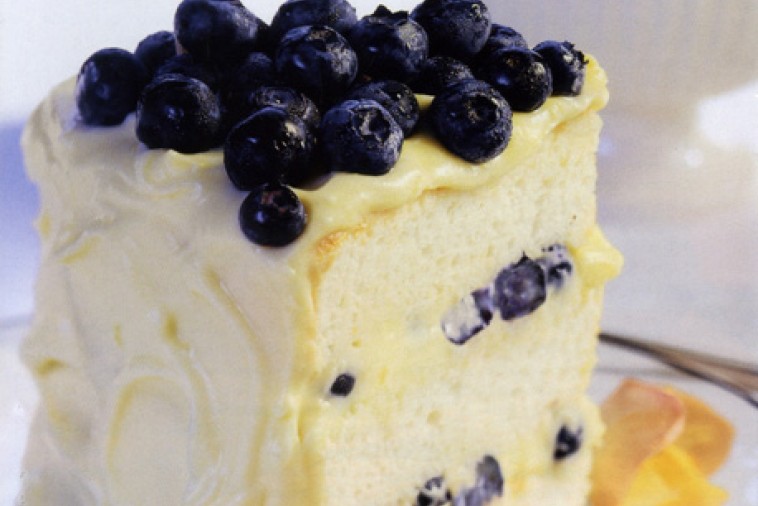 lemon feather tall cake