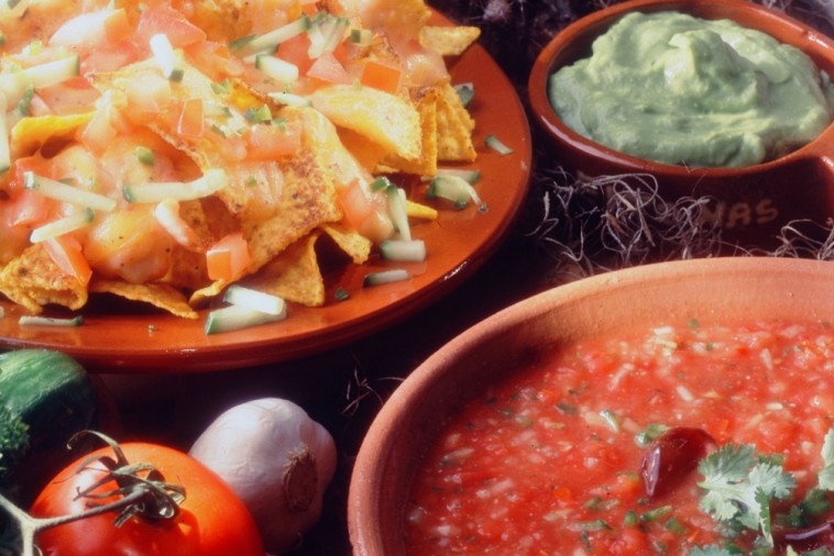 mexican nachos nachos salsa de queso