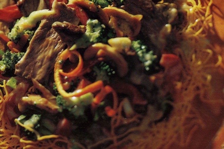orange beef stir fry