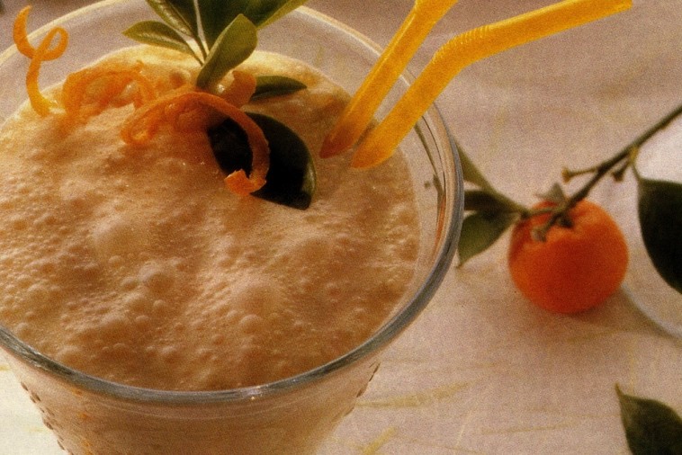 orange frost drink