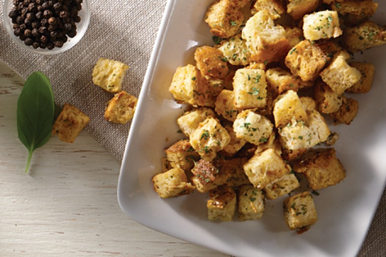 parmesan croutons