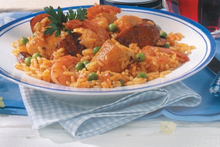 quick and easy paella
