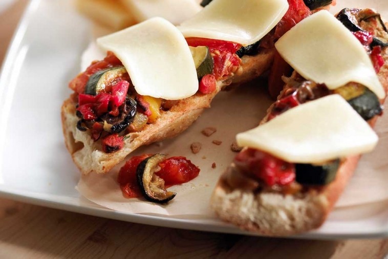 ratatouille with havarti