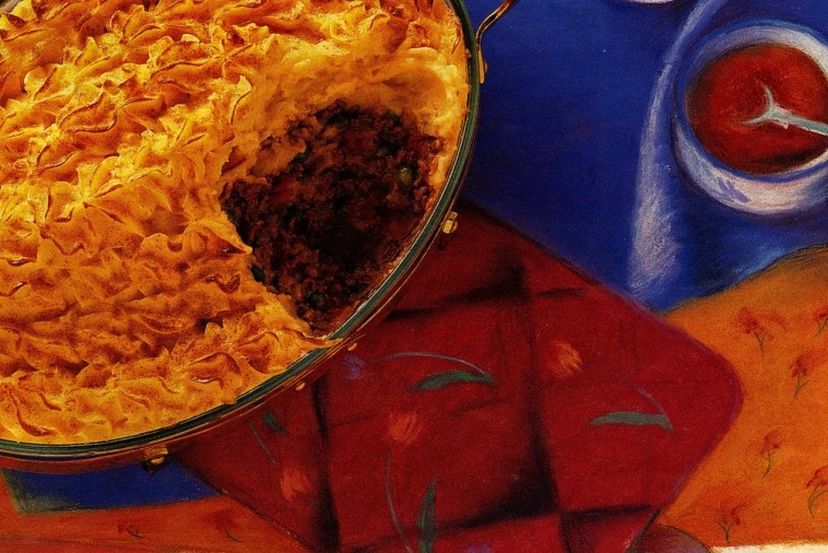 shepherd s pie with cheesy mashed potatoes