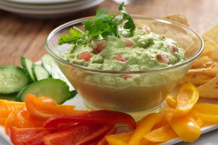 smooth guacamole dip