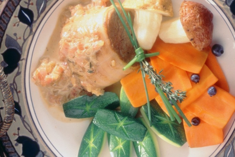 veal medallions in cognac
